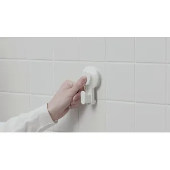 IKEA TISKEN Carlig cu ventuza, alb