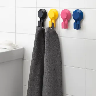 IKEA TISKEN Carlig cu ventuza, diverse culori