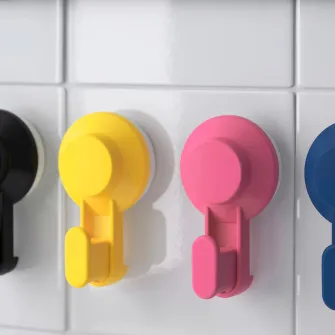 IKEA TISKEN Carlig cu ventuza, diverse culori