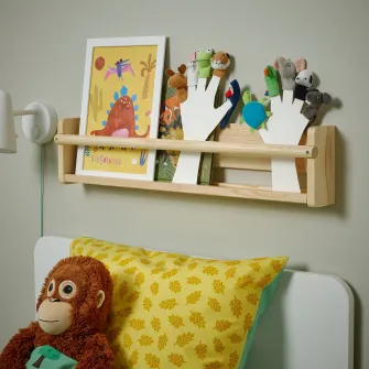 IKEA TITTA DJUR Marioneta deget, diverse culori