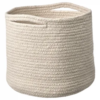 IKEA TJABBIG Cos, natur, 25x23 cm