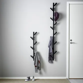 IKEA TJUSIG Cuier, negru, 78 cm