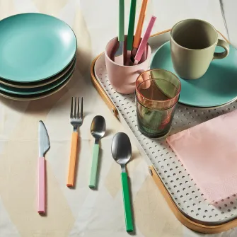 IKEA TÅNGMÄRLA Set tacamuri, 16 piese, multicolor