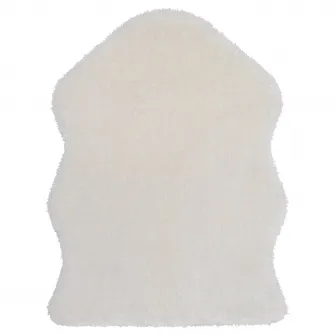 IKEA TOFTLUND Covor, alb, 55x85 cm