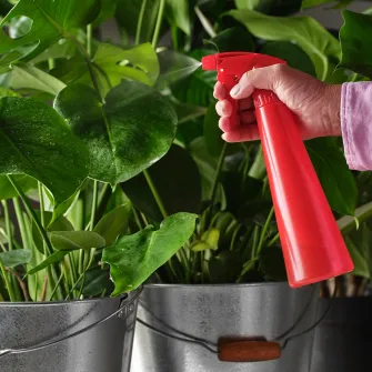 IKEA TOMAT Pulverizator, rosu deschis, 35 cl