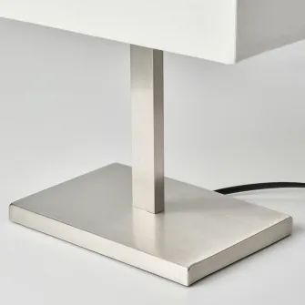 IKEA TOMELILLA Veioza, nichelat/alb, 36 cm