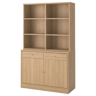 IKEA TONSTAD Ansamblu depozitare, frnr stjr, 121x47x201 cm