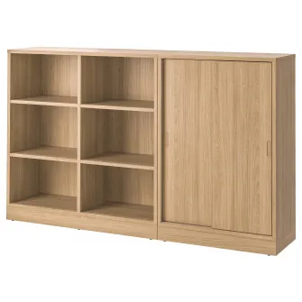 IKEA TONSTAD Ansamblu depozitare, frnr stjr, 202x37x120 cm