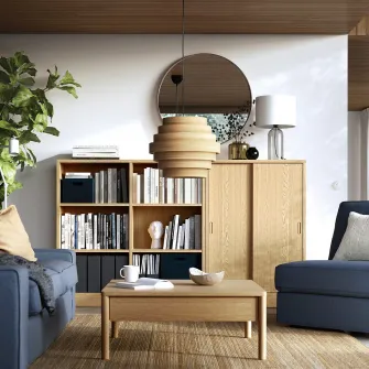 IKEA TONSTAD Ansamblu depozitare, frnr stjr, 202x37x120 cm
