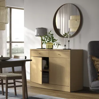 IKEA TONSTAD Bufet, frnr stjr, 121x47x90 cm