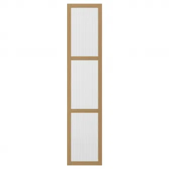 IKEA TONSTAD Usa, stejar/furnir sticla, 50x229 cm