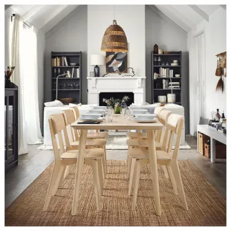 IKEA TORARED Abajur lustra, asortat/lucrat manual, 36 cm