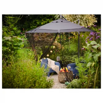 IKEA TORPÖN Plasa, negru, 1132 cm