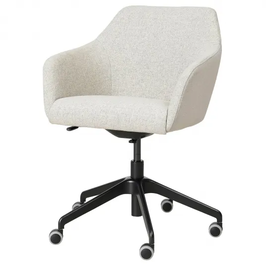 IKEA TOSSBERG / LÅNGFJÄLL Scaun conferinta, Gunnared bej/negru
