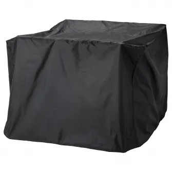 IKEA TOSTERÖ Husa pentru set mobilier, set masa+scaune/negru, 145x145 cm
