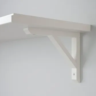IKEA TRANHULT / SANDSHULT Combinatie etajera, plop vopsit alb, 80x20 cm