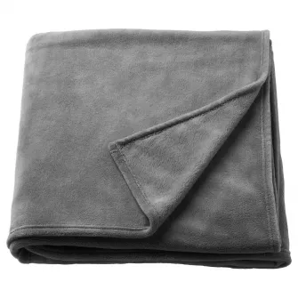 IKEA TRATTVIVA Cuvertura, gri inchis, 230x250 cm