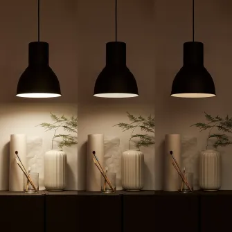 IKEA TRÅDFRI Bec LED E14 250 lumeni, smart intensitate reglabila wireless/alb cald candelabru