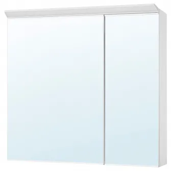 IKEA TREASJÖN Dulap baie cu oglinda, 80x17x75 cm