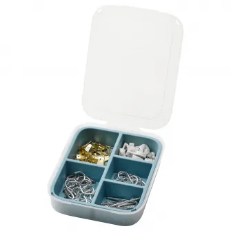 IKEA TRIXIG Set de carlige/agatatori, 85 piese