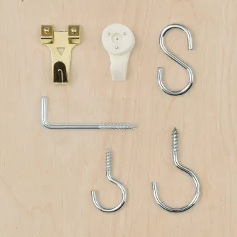 IKEA TRIXIG Set de carlige/agatatori, 85 piese