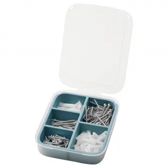 IKEA TRIXIG Set holzsuruburi+dibluri, 175 piese