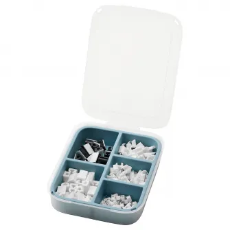 IKEA TRIXIG Set organizare cabluri, 150 piese