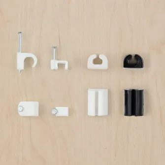 IKEA TRIXIG Set organizare cabluri, 150 piese