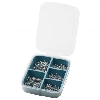 IKEA TRIXIG Set suruburi lemn, 200 piese