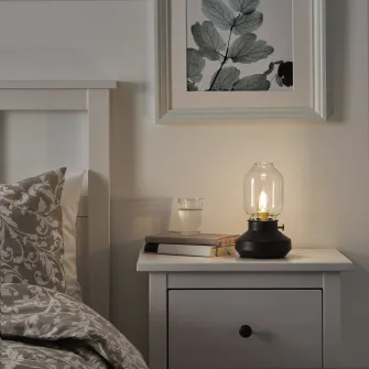 IKEA TÄRNABY Veioza, intensitate reglabila antracit, 25 cm
