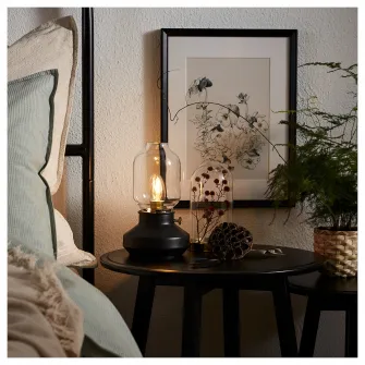 IKEA TÄRNABY Veioza, intensitate reglabila antracit, 25 cm
