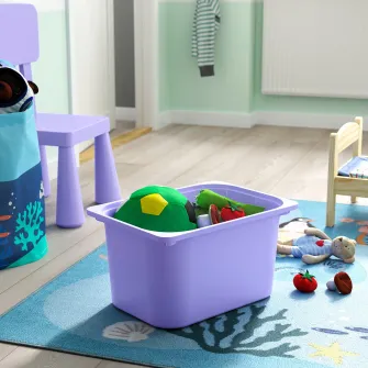 IKEA TROFAST Cutie depozitare, lila, 42x30x23 cm