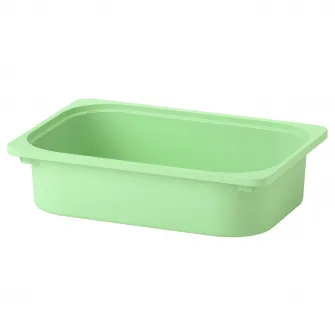 IKEA TROFAST Cutie depozitare, verde deschis, 42x30x10 cm
