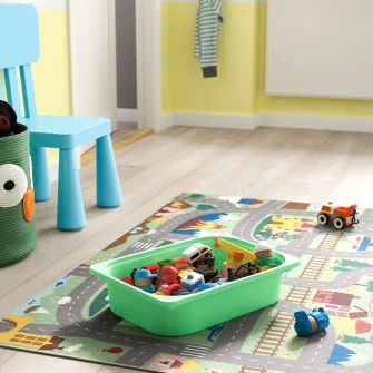 IKEA TROFAST Cutie depozitare, verde deschis, 42x30x10 cm