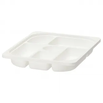 IKEA TROFAST Tava depozitare, alb, 42x30x5 cm