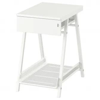 IKEA TROTTEN Comoda, alb, 34x56 cm