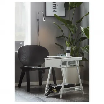 IKEA TROTTEN Comoda, alb, 34x56 cm