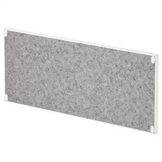 IKEA TROTTEN Corp cu usi glisante/avizier, alb, 80x180 cm