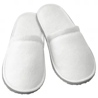 IKEA TÅSJÖN Papuci, alb, L/XL