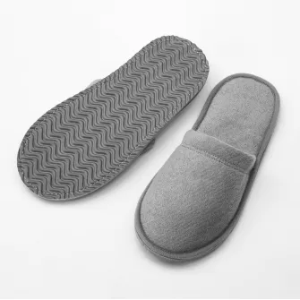 IKEA TÅSJÖN Papuci, gri, L/XL