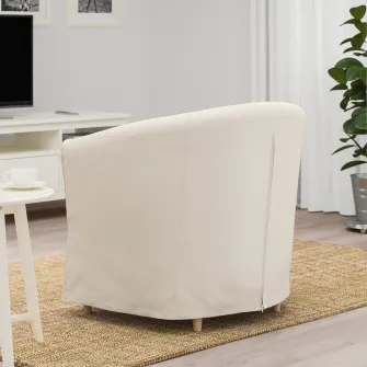 IKEA TULLSTA Fotoliu, Lofallet bej