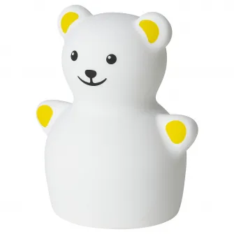 IKEA TÖVÄDER Lampa de veghe LED, urs cu baterii