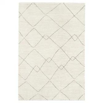 IKEA TVERSTED Covor, fir scurt, bej, 133x195 cm