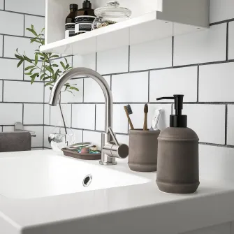 IKEA TVÅLSJÖN Set accesorii baie, 3 piese