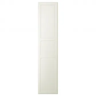 IKEA TYSSEDAL Usa cu balamale, alb, 50x229 cm