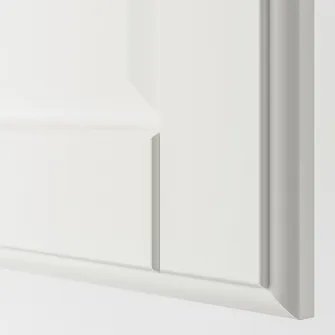 IKEA TYSSEDAL Usa cu balamale, alb, 50x229 cm
