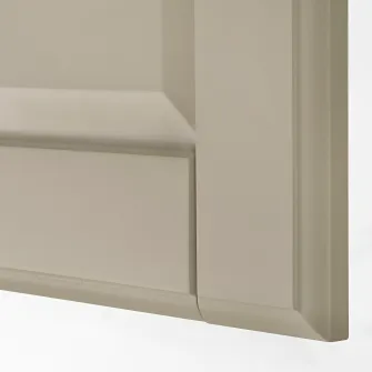IKEA TYSSEDAL Usa cu balamale, gri-bej, 50x229 cm