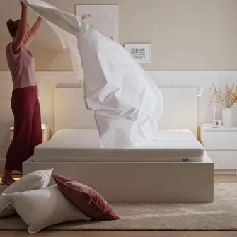 IKEA ULLVIDE Cearsaf, alb, 240x260 cm