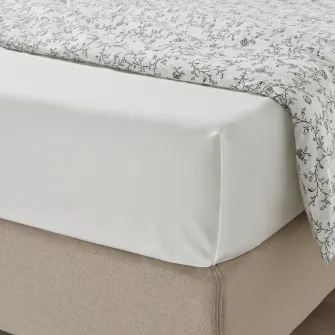 IKEA ULLVIDE Cearsaf, alb, 240x260 cm
