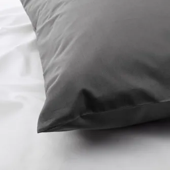 IKEA ULLVIDE Fata perna, gri, 50x60 cm